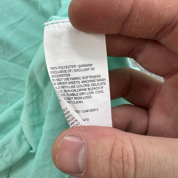 S Callaway Shirt Mens L Teal OptiDri Polo Performance Golf Short Sleeve NWT - Picture 6 of 8